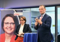 Politik, Wahlkampf CDU; Bundesgesundheitsminister Jens Spahn