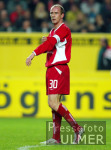 Fussball 1. Bundesliga: Lautern - Bayern, enttaeuschter Basler