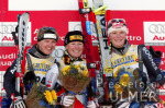 SKI   Weltcup Abfahrt Frauen Siegerehrung
