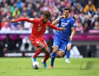 Fussball 1. Bundesliga Saison 19/20: FC Bayern Muenchen - TSG 1899 Hoffenheim