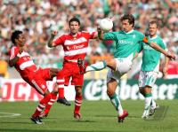 Fussball 1. Bundesliga: Bremen - Bayern
