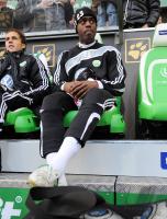 FUSSBALL, 1. BUNDESLIGA, 9. Spieltag: Wolfsburg - Moenchengladbach