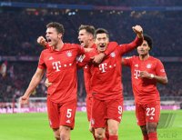 Fussball 1. Bundesliga Saison 19/20: FC Bayern Muenchen - Borussia Dortmund