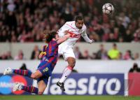 FUSSBALL  International CHL 09/10 : VfB Stuttgart -  FC Barcelona
