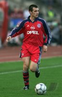 Fussball  1. Bundesliga  Saison 2000/2001:  FC Bayern Muenchen - TSV 1860 Muenchen