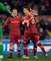 FUSSBALL SERIE A 2012/2013: JUBEL AS Rom