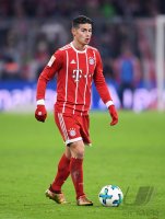 Fussball  1.Bundesliga   Saison 17/18: FC Bayern Muenchen - Hannover 96