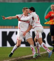 Fussball DFB Pokal 10/11 : VfB Stuttgart - FC Bayern Muenchen