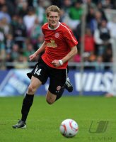 Fussball, 1. Bundesliga, Saison 2010/2011: Bremen - Mainz, SCHUERRLE am Ball