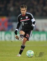 Fussball CHL  Saison 2011/2012:  Philipp Lahm (FC Bayern Muenchen)