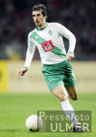 Fussball 1. Bundesliga: Bremen, MICOUD Einzelaktion