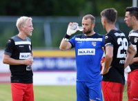 Fussball Regionalliga Suedwest 2020/2021: Testspiel TSG Balingen - Spvgg Trossingen