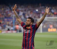 FUSSBALL International 2013/2014: Daniel Alves (Barca)