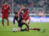FUSSBALL INTERNATIONAL CHL ACHTELFINALE 12/13: FC Bayern Muenchen - FC Arsenal London