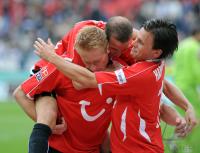 FUSSBALL 1. BUNDESLIGA: Hannover - Moenchengladbach