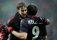 Fussball: Europa League, Saison 2010/2011: Leverkusen - Atletico Madrid