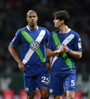 Fussball, 1. Bundesliga  Saison 2014/2015: SV Werder Bremen - VfL Wolfsburg