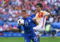 Fussball Europameisterschaft Achtelfinale 2016: Italien - Spanien