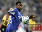 Fussball 1. Bundesliga: Schalke, ASAMOAH Einzelaktion