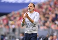 Fussball 1. Bundesliga Saison 21/22: FC Bayern Muenchen - VfB Stuttgart