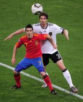 FUSSBALL WM 2010  HALBFINALE: Deutschland - Spanien
