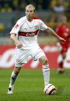 Fussball 1. Bundesliga: Stuttgart, MAGNIN Einzelaktion am Ball