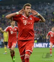 Fussball Champions League Finale 2013:  Borussia Dortmund - FC Bayern Muenchen