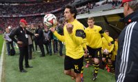 Fussball DFB Pokal Halbfinale 14/15: FC Bayern Muenchen - Borussia Dortmund