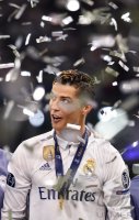 Fussball Champions League Finale 2017: JUBEL Cristiano Ronaldo (Real Madrid)