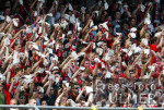 Fussball 1. Bundesliga: Nuernberg - Leverkusen, Fans FCN