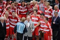 Fussball 1. Bundesliga  2007/2008  Meister FC Bayern Muenchen