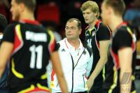 VOLLEYBALL  Olympia 2008   Vorrunde  Maenner  Deutschland - Brasilien
