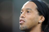 FUSSBALL INTERNATIONAL: AC Mailand - Lazio Rom, RONALDINHO