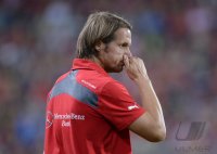 Fussball DFB Pokal 2. Runde 13/14: Trainer Thomas Schneider (VfB Stuttgart)