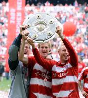 Fussball 1. Bundesliga  2007/2008  Meister FC Bayern Muenchen