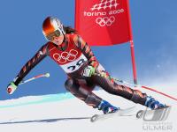 Olympische Spiele 2006 Turin  Abfahrt Damen