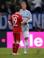 Fussball 1. Bundesliga: T Home Cup , FC Schalke 04 - FC Bayern Muenchen