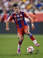 FUSSBALL 1. Bundesliga 14/15 Testspiel: Juan Bernat (FC Bayern Muenchen)