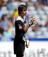 2. Fussball Bundesliga: Torwart Martin Maennel (FC Erzgebirge Aue)