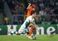 Fussball, Champions League: Bremen - Barcelona