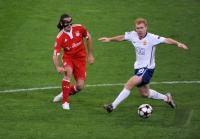 FUSSBALL  International CHL 09/10 : FC Bayern  Muenchen  - Manu