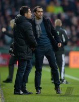 Fussball, 1. Bundesliga  Saison 2013/2014: SV Werder Bremen - Borussia Moenchengladbach