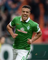 Fussball, 1. Bundesliga  Saison 2014/2015: Werder Bremen - FC Augsburg