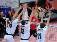 Volleyball 1. Bundesliga  Saison  14/15: TV Rottenburg  - TSV Herrsching