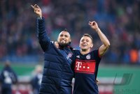 Fussball  DFB Pokal  2. Runde  Saison 17/18: RB Leipzig - FC Bayern Muenchen