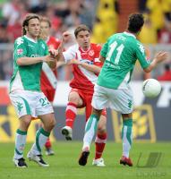 Fussball 1. Bundesliga: Bremen - Cottbus