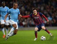 Fussball International CHL Saison 13/14: Manchester City - FC Barcelona
