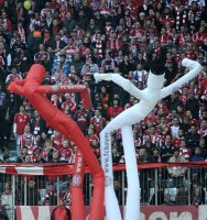 Fussball 1. Bundesliga, Saison 2011/2012:  FC Bayern Muenchen SUEDKURVE in der ALLIANZ ARENA