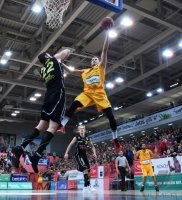 Basketball 1. Bundesliga 15/16 Hauptrunde: Walter Tigers Tuebingen - medi bayreuth