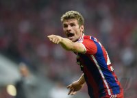 Fussball 1. Bundesliga Saison 14/15: Thomas Mueller (FC Bayern Muenchen)